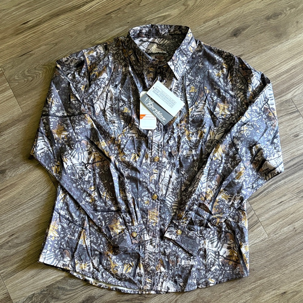 Bushlan Camo Button-Up Shirt
